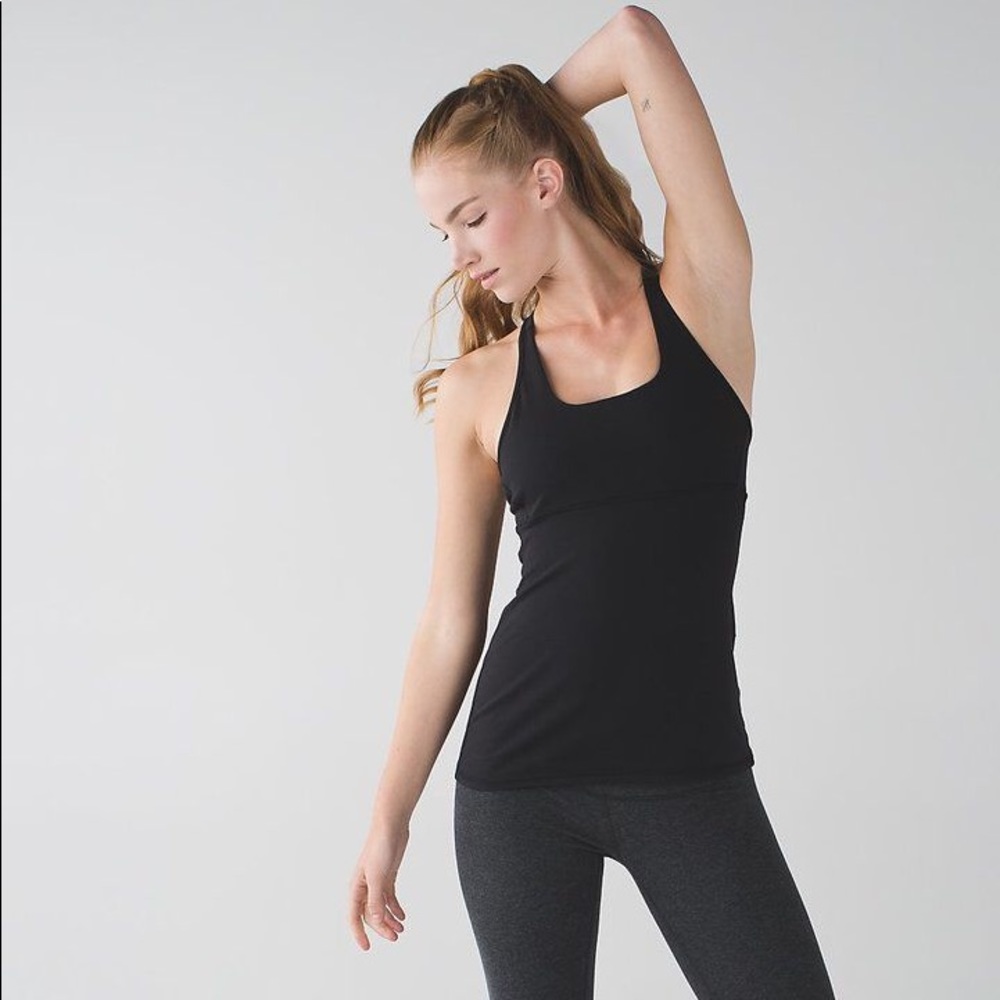 Lululemon Satnam tank top with built in bra
